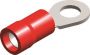 PVC KABELSCHOEN MET EXTRA HULS EN EASY ENTRY OOG ROOD M6 (6,4) (100)