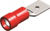 PVC KABELSCHOEN STANDAARD MAN ROOD 4,8X0,8 (100)