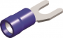 PVC KABELSCHOEN STANDAARD VORK BLAUW M3,5 (3,7)X6,4(100)
