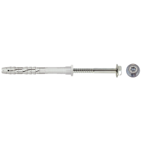 RAAMPLUG MET ZESKANTSCHROEF TYPE CB VERZINKT 10X80 (25)