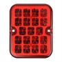 REAR FOG LIGHT 100X81MM 19LED (1PC)