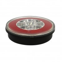 REAR LIGHT 3 FUNCTIONS 140MM LED + GLOW (1PC)