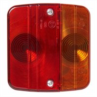 REAR LIGHT 4 FUNCTIONS 98X104MM INCLUDING GLOW LIGHTS (1PC)