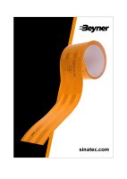 REFLECTEREND TAPE 3M ORANJE 50MM/2M (1ST)