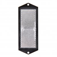 RÉFLECTEUR BLANC 104X40MM FIXATION A VIS (1PC) RÉFLECTEUR BLANC 104X40MM FIXATION A VIS (1PC)