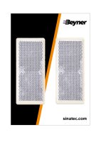 RÉFLECTEUR BLANC 82X36MM AUTO-ADHÉSIF (2PC) RÉFLECTEUR BLANC 82X36MM AUTO-ADHÉSIF (2PC)