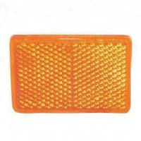 RÉFLECTEUR ORANGE 55X38MM AUTO-ADHESIF (1PC) RÉFLECTEUR ORANGE 55X38MM AUTO-ADHESIF (1PC)
