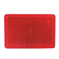 REFLECTOR RED 55X38MM SELF-ADHESIVE (1PC)