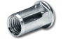 RIVET NUTS ST HALF HEXAGON OPEN M6 (0,5-3,0) (250)