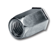 RIVET NUTS ST SMALL COUNTERSUNK HEAD HEXAGON OPEN M10 (0,5-4,0) (250)