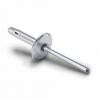 RIVETS ÉCLATÉS TÊTE LARGE PLATE RONDE TRIFORM AL/AL 4,0X18,8 K=12 (1,0-7,0) (250)