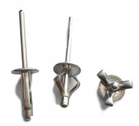 RIVETS ÉCLATÉS TÊTE PLATE RONDE TRIFORM AL/AL 4,8X24MM (5,0-12,0) (500)