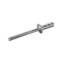 RIVETS TÊTE PLATE RONDE MULTI AL/ST 4,0X9,5MM (1000)