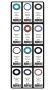 RONDELLES DE BOUCHON DE CARTER MOTEUR REMPLI TOP 12 OE (1PC)