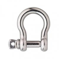 RVS A4 BOW SHACKLE 4MM
