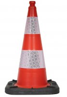 SAFETY CONE BIG FOOT 75CM (1PC)