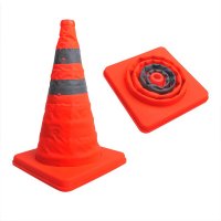 SAFETY CONE COLLAPSIBLE (1PC)