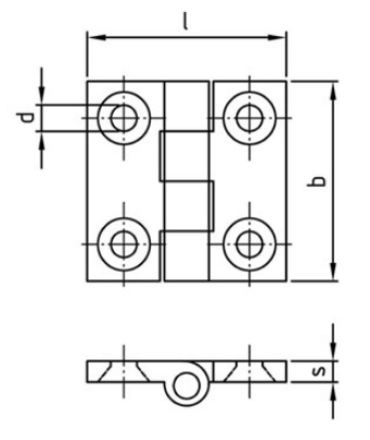 scharnier rvs a4 50x50 mm 5 scharnier rvs a4 50x50 mm 5