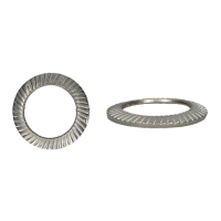 SCHNORR SLUITRING TYPE S VERZINKT M8 (250)