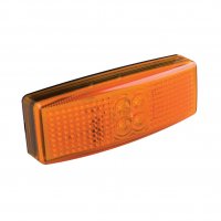 SIDE MARKER LAMP 12/24V ORANGE 110X40MM LED (1PC)