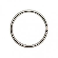 SLEUTELRING VERNIKKELD UITW. 20MM (100)