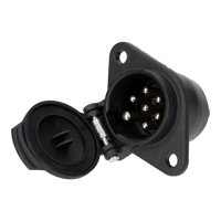 SOCKET 24V 7 POLE N-TYPE (1PC)