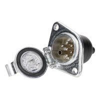 SOCLE ALUMINIUM 24V 7 PÔLES TYPE S (1PC) SOCLE ALUMINIUM 24V 7 PÔLES TYPE S (1PC)