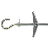 SPRINGANKER MET HAAK VERZINKT M4X70 (25)