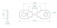 STRIP ZEKERING O-TYPE 100A (100)