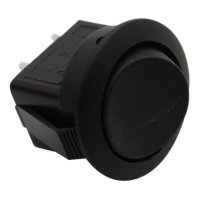 SWITCH MINI ROUND BLACK (1PC)