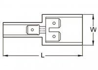 LINE SPLICE CONNECTOR 1>2 (5PCS)