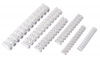 TERMINAL STRIP WHITE 15A 6.0MM² (5PCS)