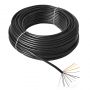 THIN WALL 13 CORE AUTO CABLE PVC 13X1,5MM2 (11X0,75-2X1,5) BLACK (1M-50/ROLL)