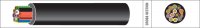 THIN WALL 13 CORE AUTO CABLE PVC 13X1,5MM2 (12X1,5-1X2,5) BLACK (1M-50/ROLL)