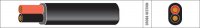 THIN WALL 2 CORE AUTO CABLE PVC 2X1,5MM2 FLAT BLACK/RED (1M-30/ROLL)