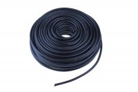 THIN WALL SINGLE CORE AUTO CABLE PVC 10,0MM2 BLACK (1M-30/ROLL)