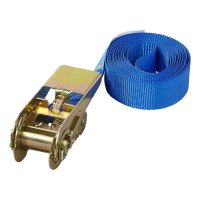 TIE DOWN STRAP BLUE + RATCHET 3.5 METER (1PC)