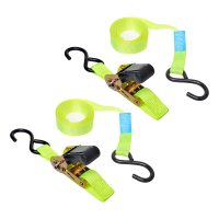 TIE DOWN STRAP + RATCHET + 2 HOOKS 5 METER SET OF 2 PIECES (1PC)