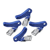 TIE DOWN STRAPS WITH METAL SNAP-LOCK FOR BIKE CARRIER 4 PIECES (1PC)