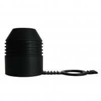 TREKHAAKDOP BLACK RUBBER + RING (1PC)