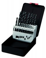 TWIST DRILL SET HSS FORGED 19-PIECE (1PC)