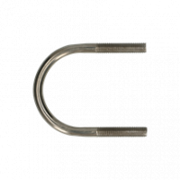 U-BEUGEL RVS A2 Ø1.IN1/4 M8X75X52X35 (100) U-BEUGEL RVS A2 Ø1.IN1/4 M8X75X52X35 (100)