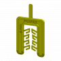 UITVULPLAATJES 4X40X55 GEEL (1000ST) (1)