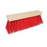 UNIMOTIVE BROOM HEAD PVC BRISTLES RED (STICK Ø23) 40CM (1PC)