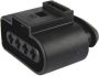 VAG CONNECTOR FEMALE OE: 1J0973724 4-WAY (10PCS)