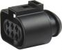VAG CONNECTOR FEMALE OE: 1J0973733 6-WAY (10PCS)