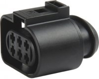 VAG CONNECTOR FEMALE OE: 1J0973733 6-WAY (10ST)