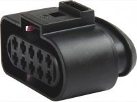 VAG CONNECTOR FEMALE OE: 1J0973735 10-WAY (10PCS)