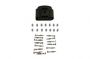 VAG CONNECTOR FEMALE OE: 6X0973717 14-WAY + TERMINALS AND SEALS (5 SETS) (1PC)