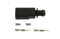 VAG CONNECTOR MALE OE: 1J0973802 2-WAY + TERMINALS EN SEALS (5 SETS)